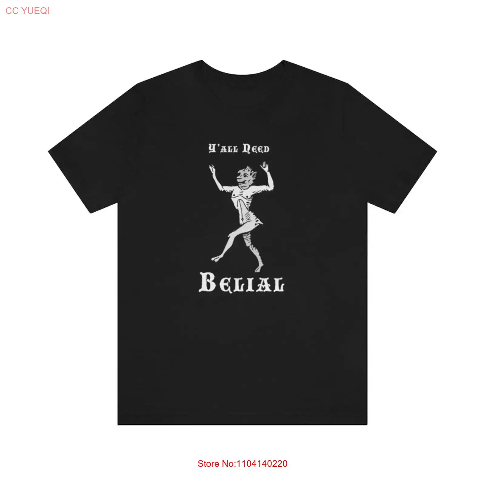 Men'S Fashion Everyday - Yall Need Belial BW ジャージ T