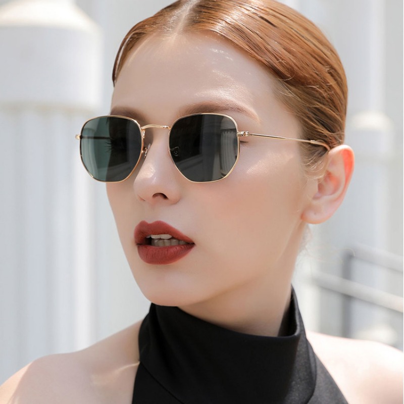 Men'S Fashion Glasses - ラウンド型パンクサングラス メンズ ラグジュアリーブランド デザイナー レトロサングラス レディース