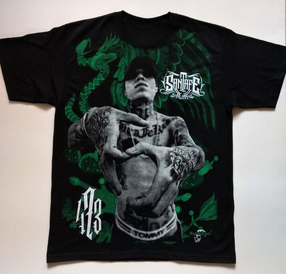 Mens Fashion Mexico - 刺embroideredのロゴが入ったカジュアルなTシャツ,漫画のヒップホップスタイルのシャツ,新しいコレクション2022,mexico,sante,klan,夏