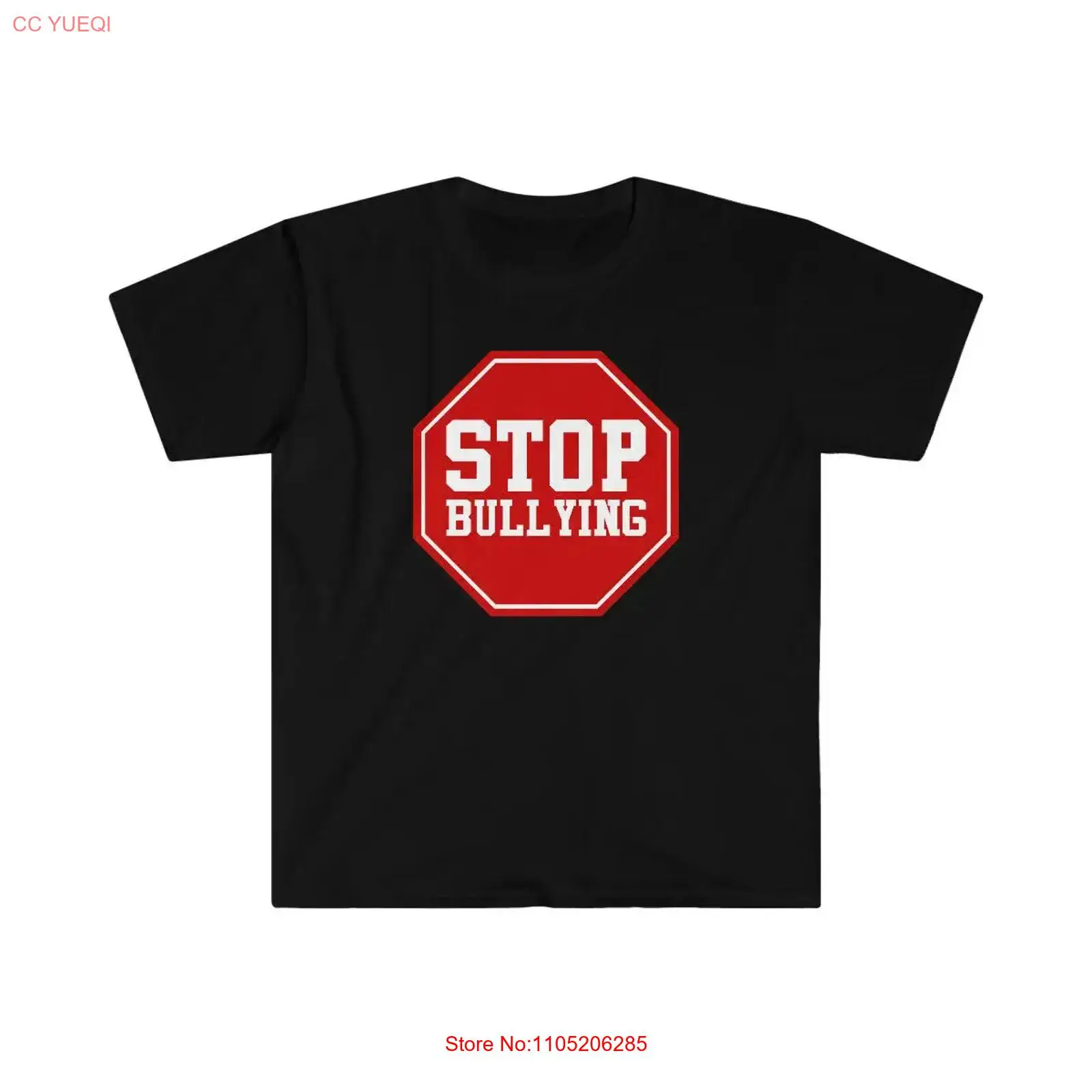 Men'S Fashion Everyday - いじめをやめてください ソフトスタイル Tシャツ ヴィンテージ ウォッシュ加工 わずかに
