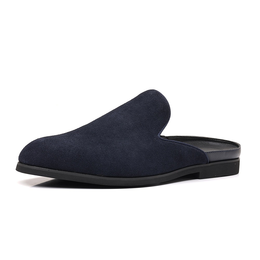 Men'S Fashion Loafers - メンズスエードミュール、ローファー、フォーマルスリッパ、デザイナーシューズ、ハーフスリッパ、メンズミュール、男性用スリッパ、パントフォーレ