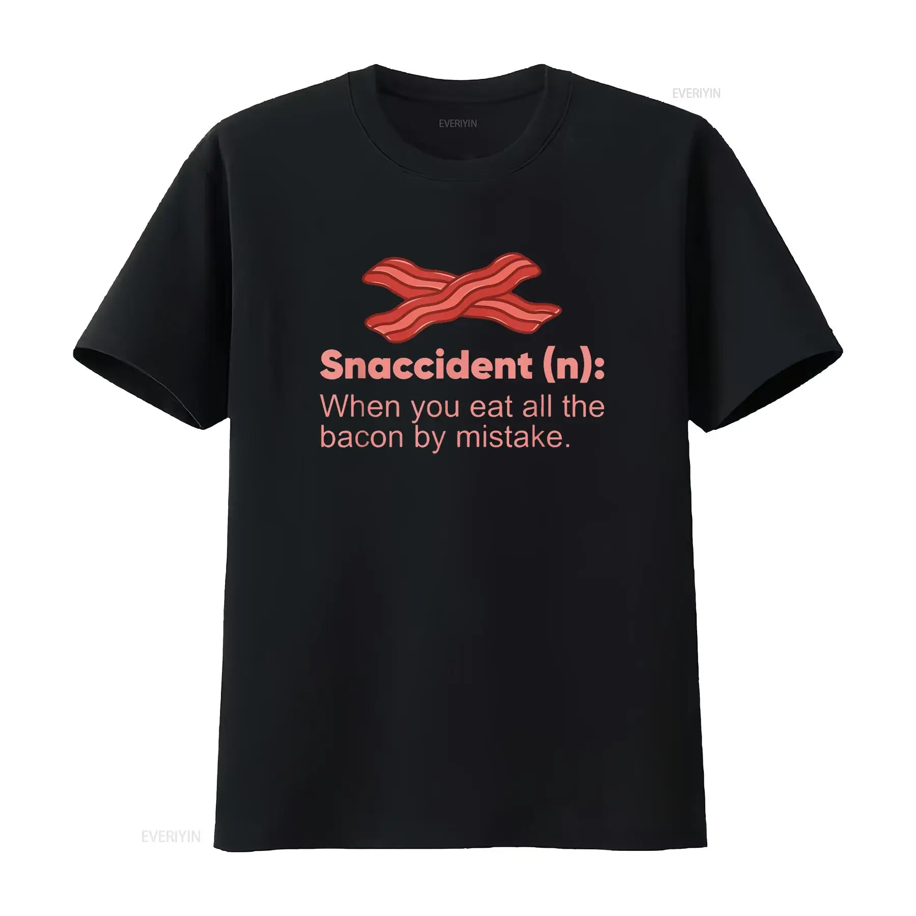 Men'S Fashion Everyday - 面白いスナックシデント ベーコン フォー ラバー BBQ Tシャツ