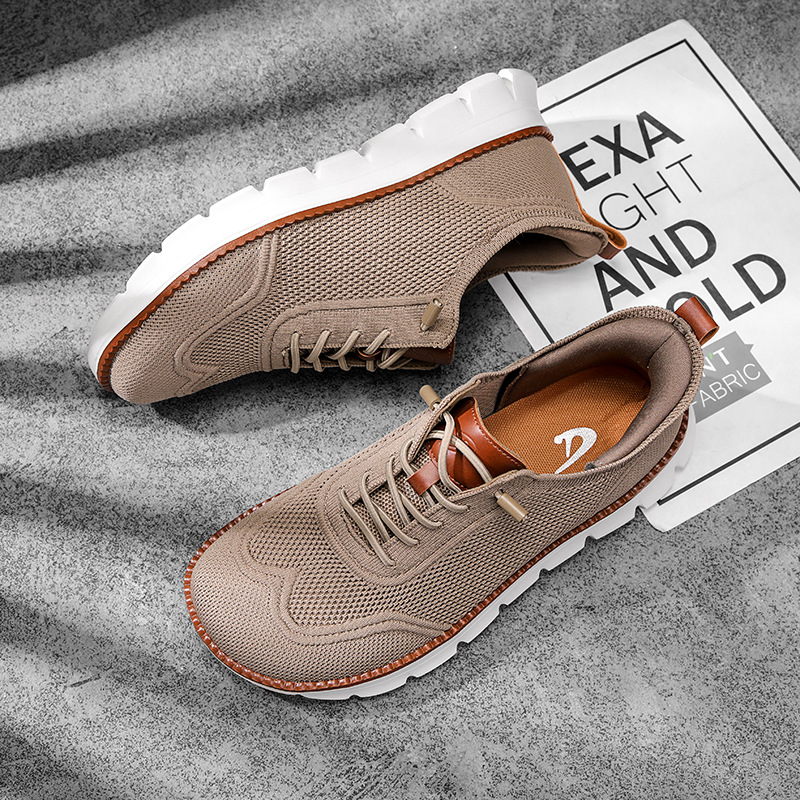 Men'S Fashion Loafers - スタイリッシュなメンズワイドボックスシューズ、ベアフットシューズ、カジュアルメッシュブローグスニーカー、ミニマリスト、ゼロドロップ、夏のファッション、通気性のあるメンズスニーカー