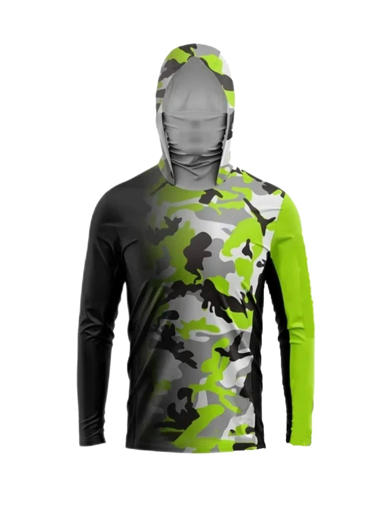 Fashion Mens Shirt - 2026年夏新作 メンズ長袖Tシャツ 3D迷彩柄プリント カジュアル ファッション スポーティー