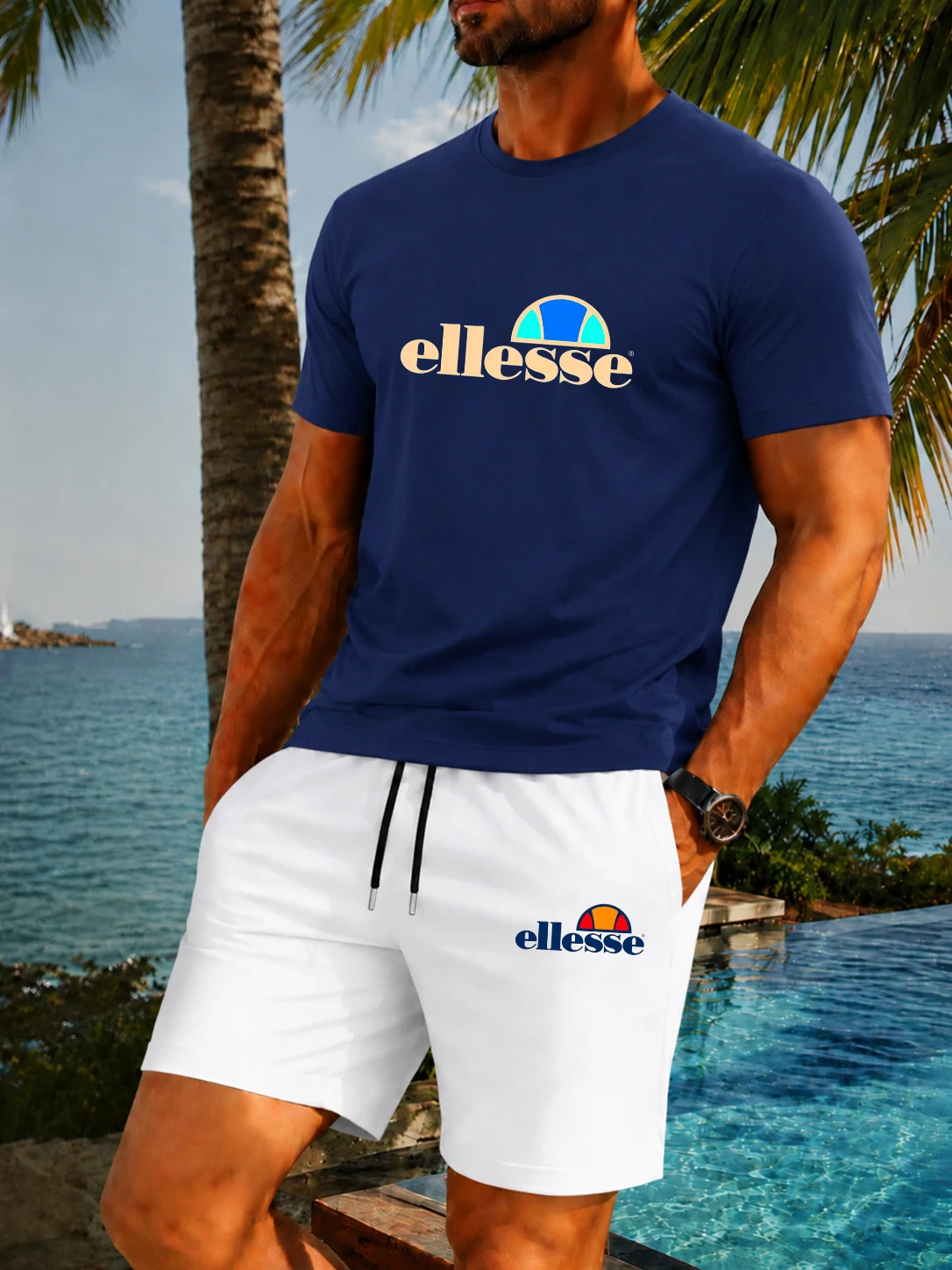 新作夏物カジュアル＆ファッショナブルなメンズクラシックラウン - Men'S Fashion Essentials のレビューと価格