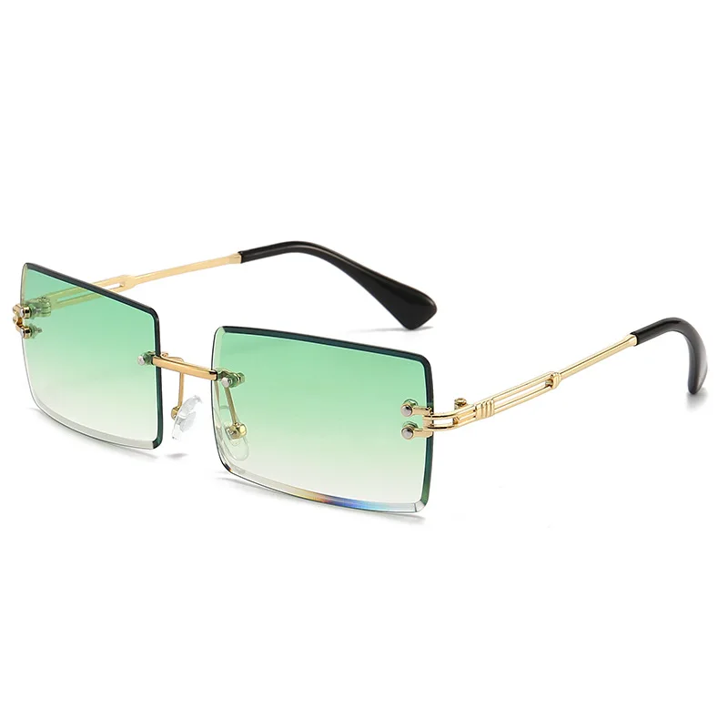 新作メタルフレームサングラス、ヴィンテージ風スクエア型、フレ - Men'S Fashion Glasses のレビューと価格