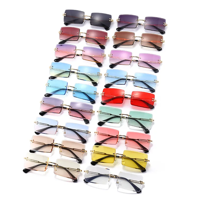 新作メタルフレームサングラス、ヴィンテージ風スクエア型、フレ - Men'S Fashion Glasses のレビューと価格