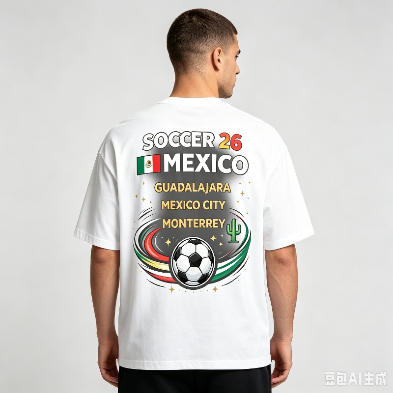 「SOCCER 26 MEXICO」プリントTシャツ。メンズ - Mens Fashion Mexico のレビューと価格