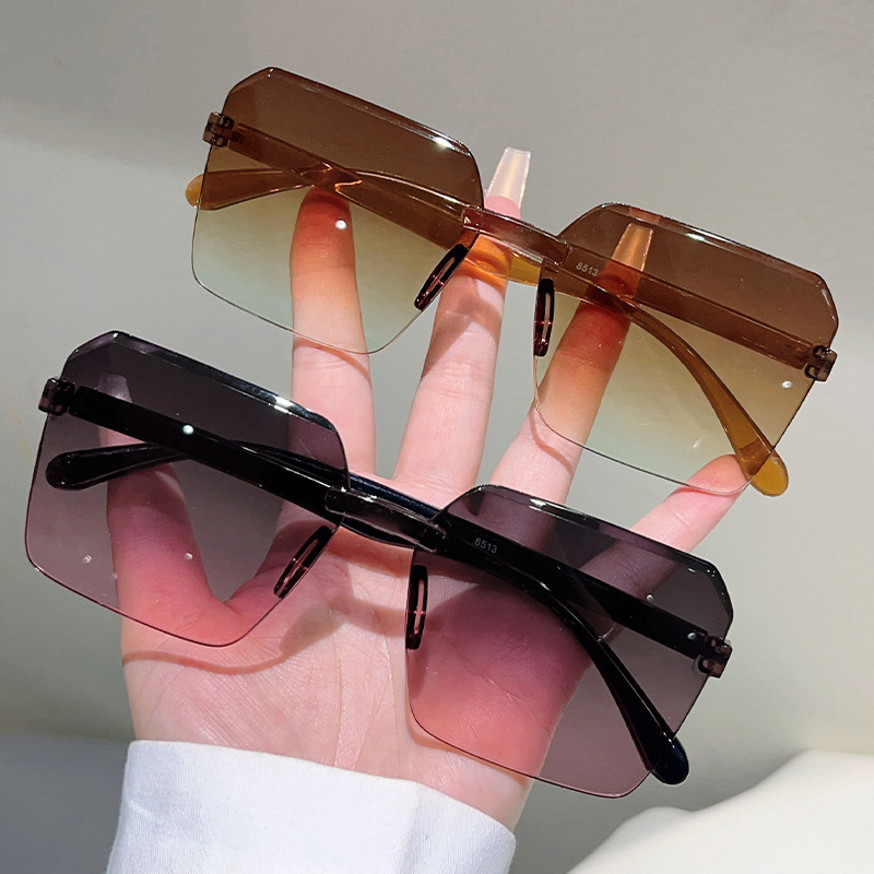 ニューヴィンテージフレームレスサングラス ファッションPCフ - Men'S Fashion Glasses のレビューと価格