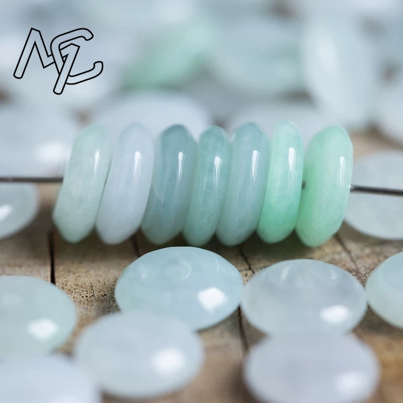 10 個天然エメラルド白翡翠平安結び DIY ブレスレットネ - Men'S Fashion Accessories のレビューと価格