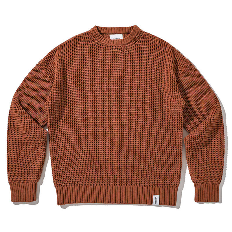 秋冬ファッショントレンド無地アメリカンヴィンテージ暖かいニッ - Mens Fashion Mullet のレビューと価格