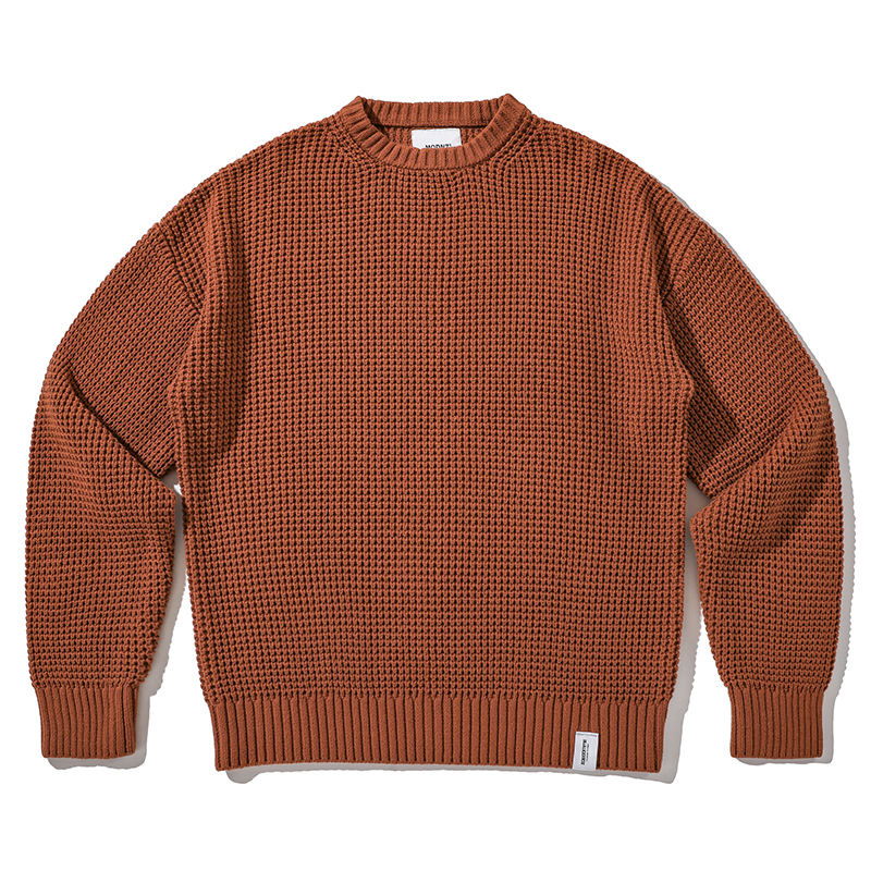 秋冬ファッショントレンド無地アメリカンヴィンテージ暖かいニッ - Mens Fashion Mullet のレビューと価格