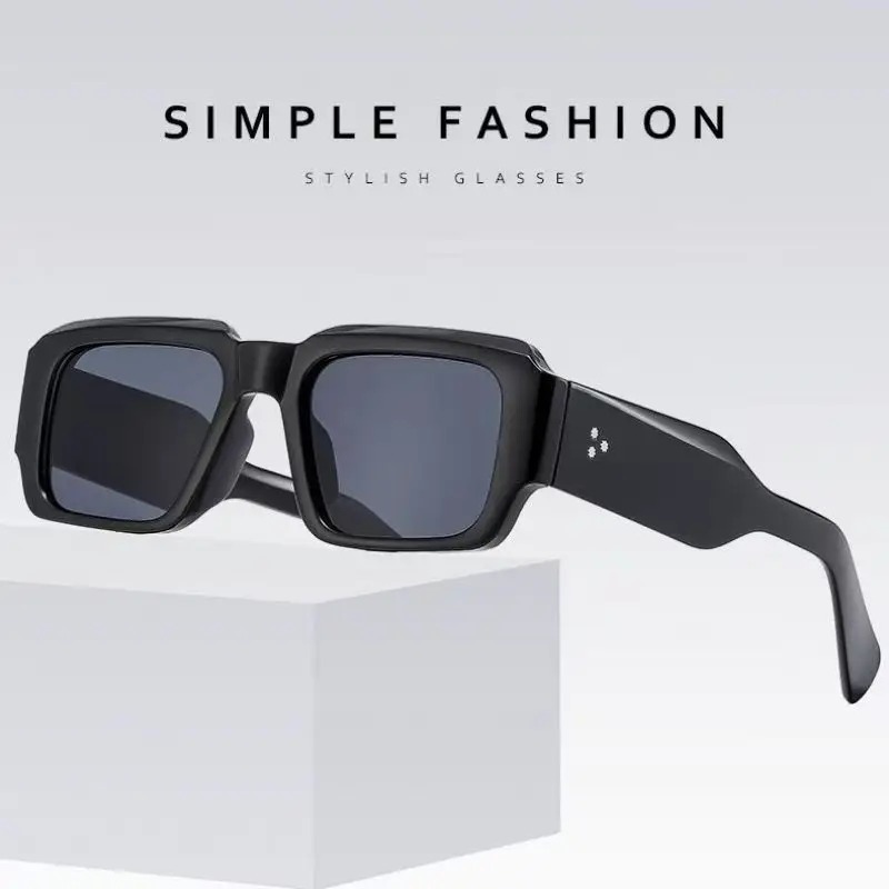 新ブランドの長方形サングラス。レディース、メンズ、レトロなス - Men'S Fashion Glasses のレビューと価格
