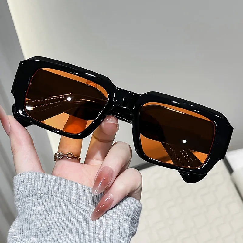 新ブランドの長方形サングラス。レディース、メンズ、レトロなス - Men'S Fashion Glasses のレビューと価格