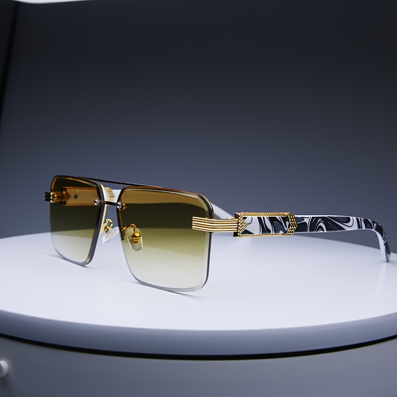 ファッション女性リムレスサングラス男性人気フレームレスサング - Men'S Fashion Rimless Glasses のレビューと価格