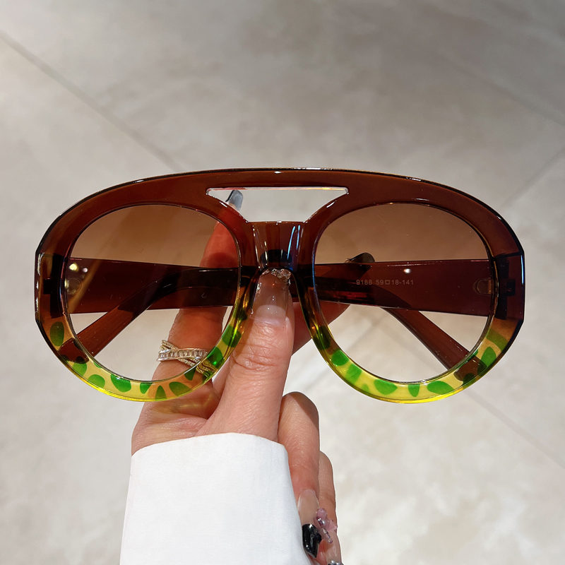 オーバーサイズラウンドゴーグル メンズファッション ダブルブ - Men'S Fashion Glasses のレビューと価格