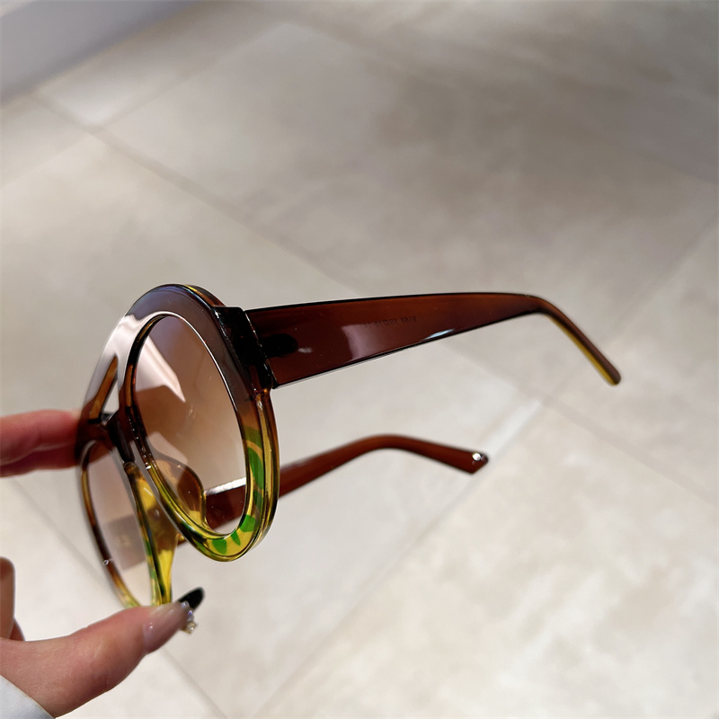 オーバーサイズラウンドゴーグル メンズファッション ダブルブ - Men'S Fashion Glasses のレビューと価格