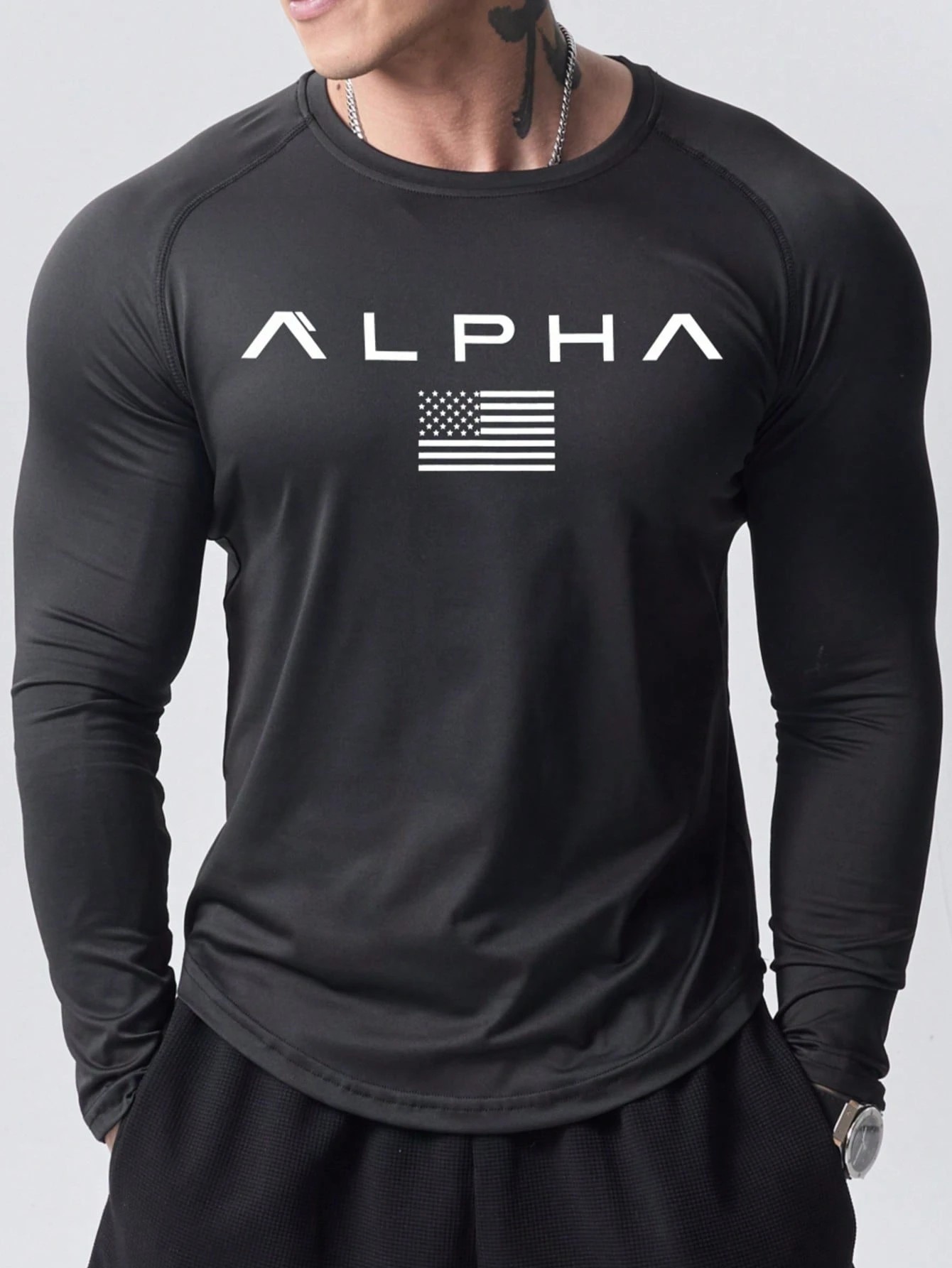 2025年春夏向けの新作メンズ長袖Tシャツ。ストリートファッ - Men'S Fashion Essentials のレビューと価格