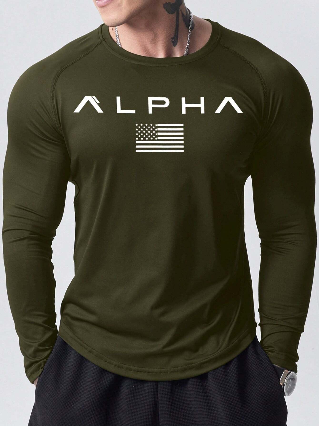 2025年春夏向けの新作メンズ長袖Tシャツ。ストリートファッ - Men'S Fashion Essentials のレビューと価格