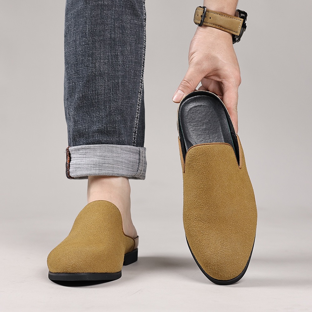 メンズスエードミュール、ローファー、フォーマルスリッパ、デザ - Men'S Fashion Loafers のレビューと価格
