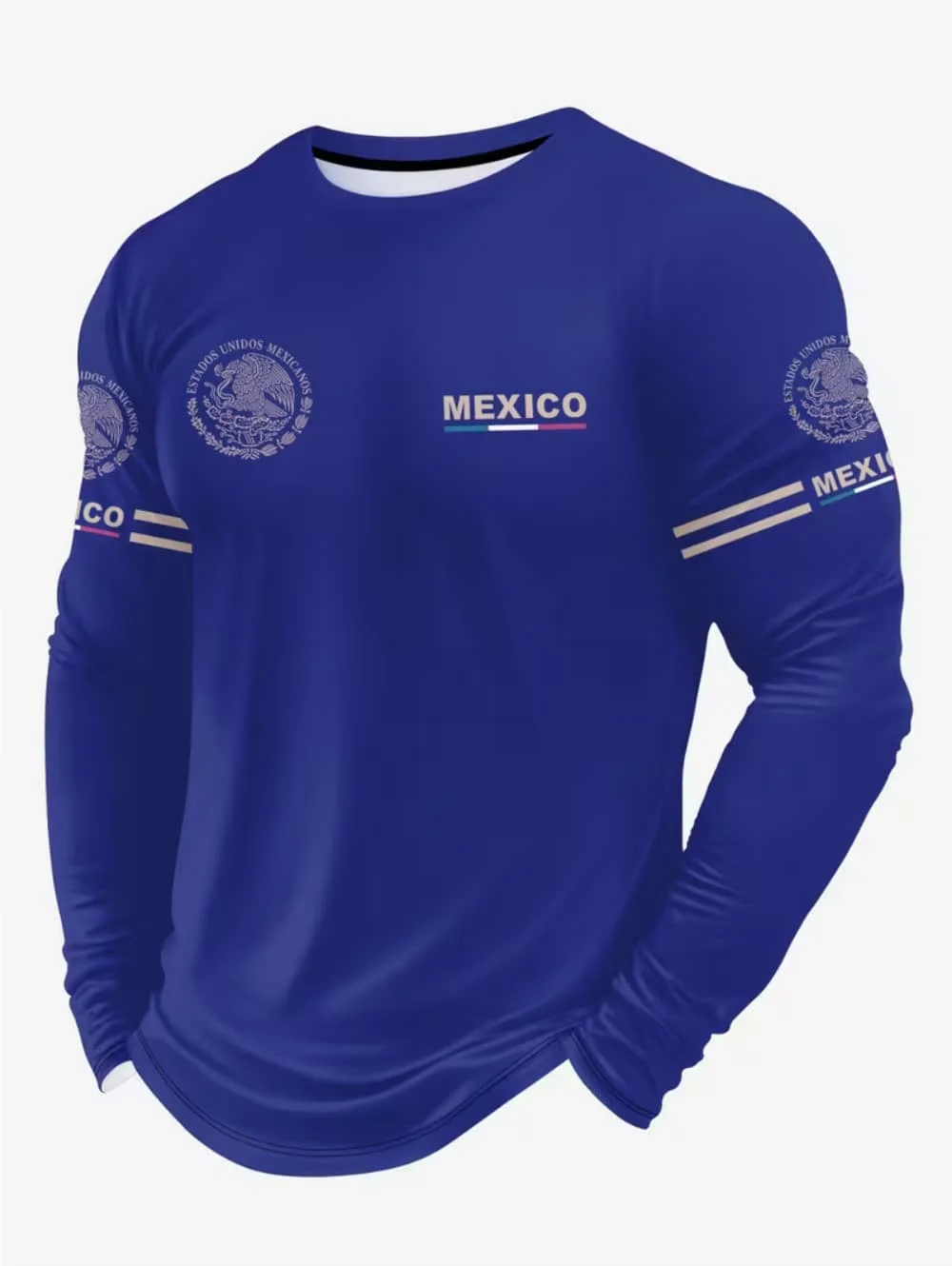 メンズメキシコイーグルプリントTシャツ、ファッショナブルで快 - Men'S Fashion Essentials のレビューと価格