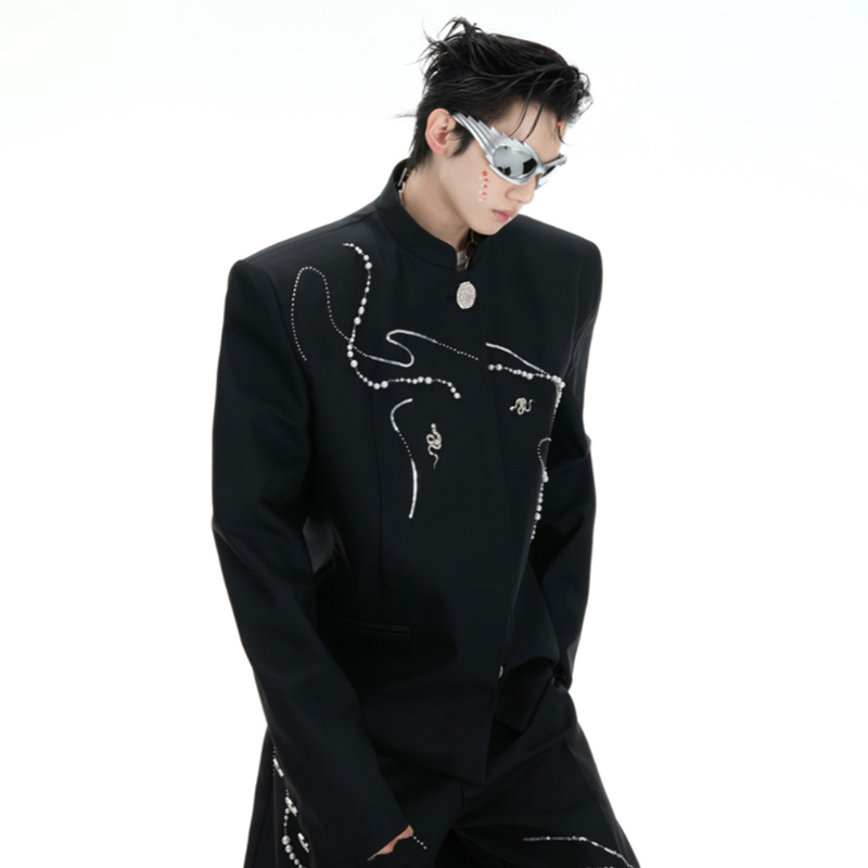 LUZHEN チェーンパッドパール 2026 装飾付きショル - Men'S Fashion Loose Pants のレビューと価格