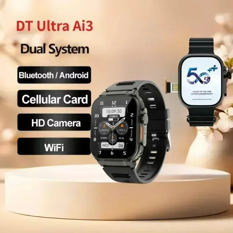 Ultra Ai3 Androidスマートウォッチ。4G対応 - Men'S Fashion App のレビューと価格
