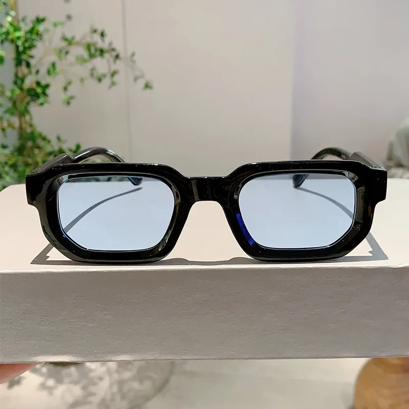 ヴィンテージ長方形フレームサングラスアウトドアマンサングラス - Men'S Fashion Glasses のレビューと価格