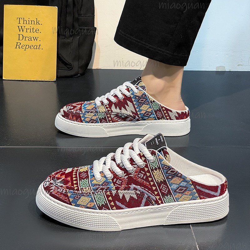 ファッションメンズキャンバスシューズ春夏スリッポンカジュアル - Men'S Fashion Loafers のレビューと価格
