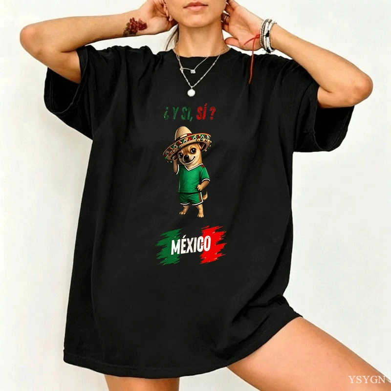 面白いメキシコ犬のプリントTシャツ。メンズ、レディース。メキ - Mens Fashion Mexico のレビューと価格
