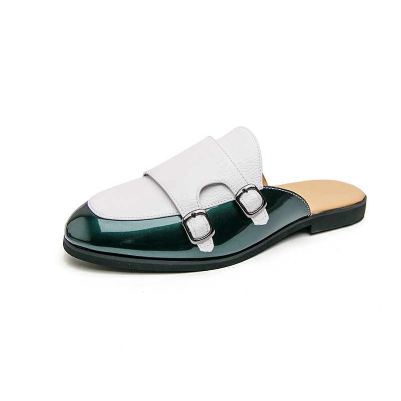 男ハーフスリッパシューズ男性用靴高級ローファーファッション  - Men'S Fashion Loafers のレビューと価格