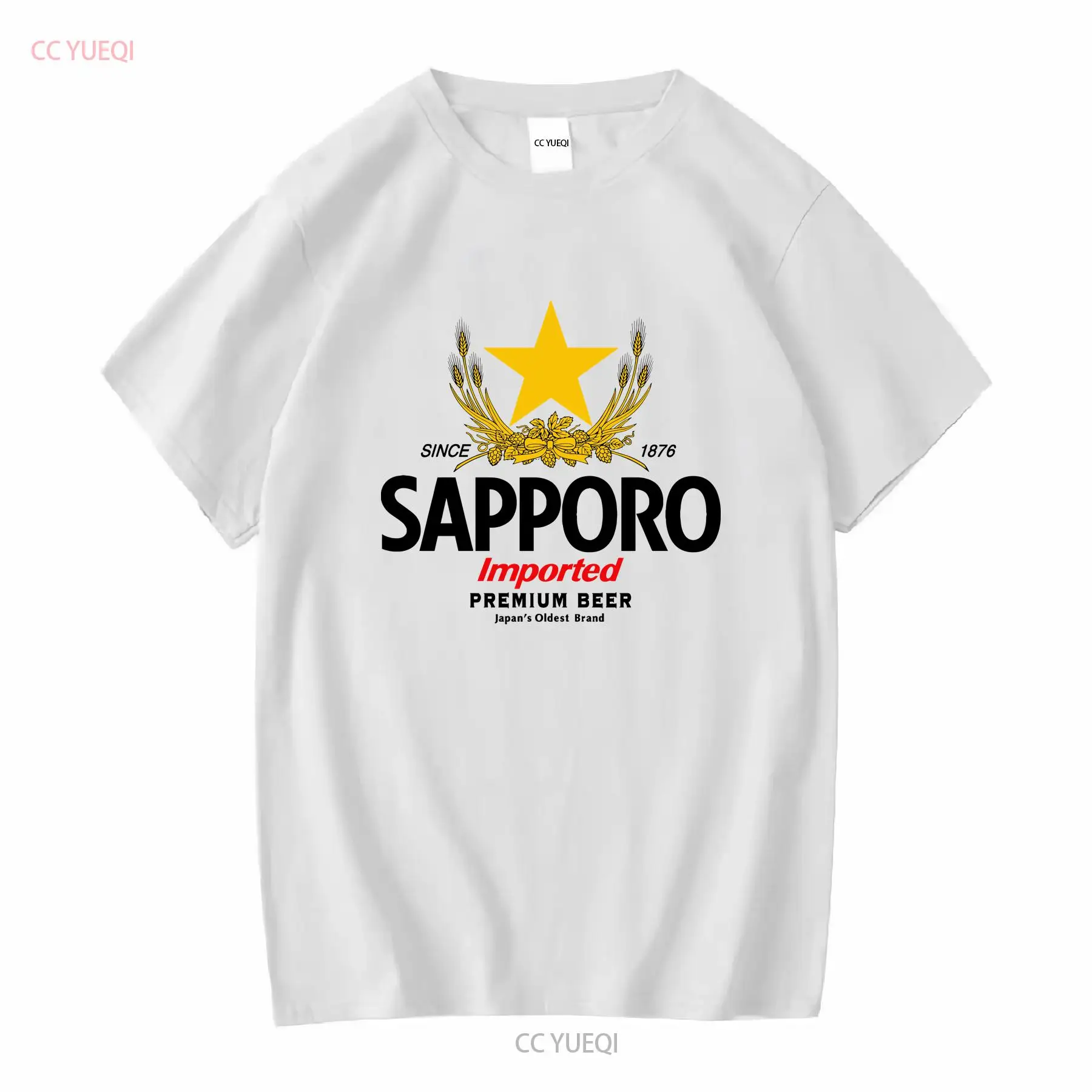サッポロ醸造所日本のビール Tシャツ長袖または半袖ヴィンテー - Men'S Fashion Everyday のレビューと価格