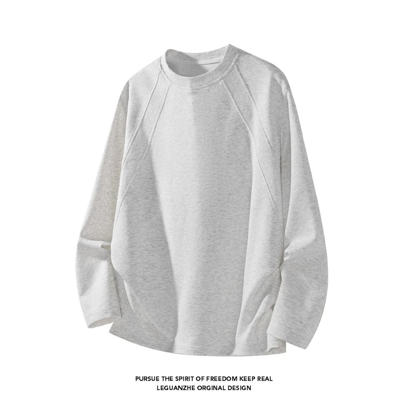 メンズファッション ラグランスリーブ クルーネック 長袖Tシ - Fashion Mens Shirt のレビューと価格