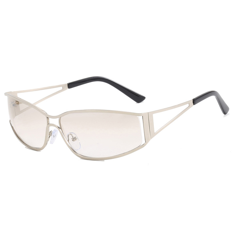 新作Y2Kサングラス 男女兼用 メタルブランド デザイナーグ - Men'S Fashion Glasses のレビューと価格