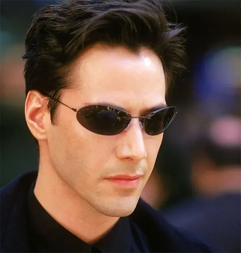2026年偏光超軽量ファッションパイロットザ・マトリックス・ - Men'S Fashion Rimless Glasses のレビューと価格