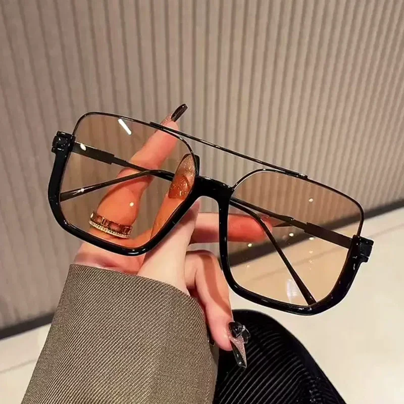 新作ヴィンテージ風オーバーサイズサングラス。男女兼用、スクエ - Men'S Fashion Glasses のレビューと価格